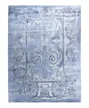 Bloomingdale's Indo Modern M6612 Area Rug, 9'1 X 11'10 In Gray