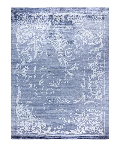 Bloomingdale's Indo Modern M6612 Area Rug, 9'2 X 12'3 In Purple