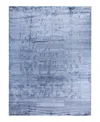 Bloomingdale's Indo Modern M6649 Area Rug, 9'1 X 12'1 In Gray