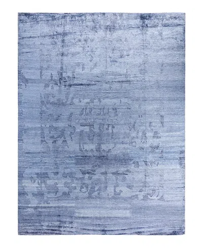 Bloomingdale's Indo Modern M6649 Area Rug, 9'1 X 12'1 In Gray