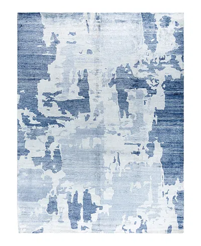 Bloomingdale's Indo Modern M6649 Area Rug, 9'2 X 12' In Gray