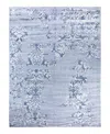 Bloomingdale's Indo Modern M6649 Area Rug, 9'2 X 12'3 In Gray