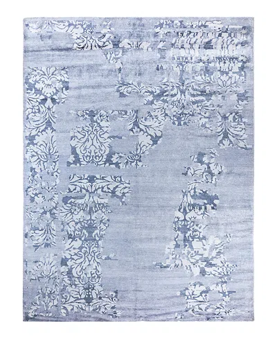 Bloomingdale's Indo Modern M6649 Area Rug, 9'2 X 12'3 In Gray
