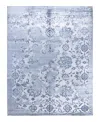 Bloomingdale's Indo Modern M6649 Area Rug, 9'4 X 12'1 In Gray