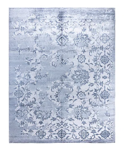 Bloomingdale's Indo Modern M6649 Area Rug, 9'4 X 12'1 In Gray