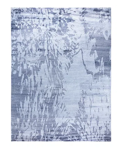 Bloomingdale's Indo Modern M6708 Area Rug, 9'1 X 12'1 In Gray