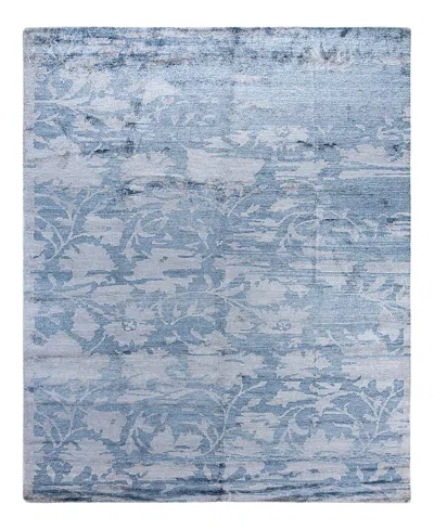 Bloomingdale's Indo Modern M6763 Area Rug, 8'2 X 9'10 In Gray