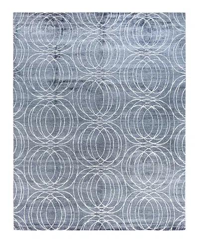 Bloomingdale's Indo Modern M6784 Area Rug, 8' X 10' In Gray