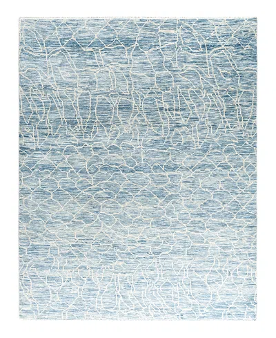 Bloomingdale's Indo Modern M6806 Area Rug, 7'10 X 9'9 In Gray
