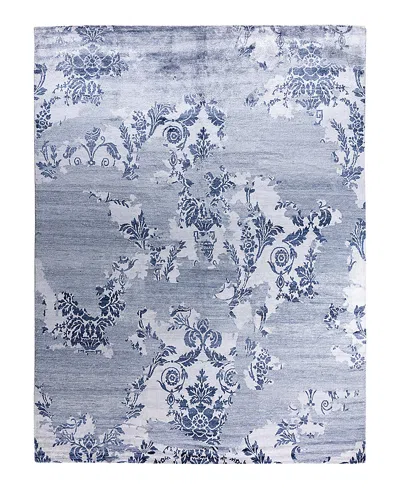 Bloomingdale's Indo Modern M6816 Area Rug, 9'2 X 12'4 In Gray