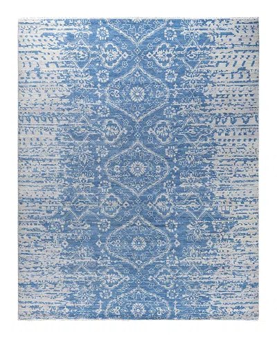 Bloomingdale's Indo Modern M6874 Area Rug, 8'1 X 10'1 In Gray