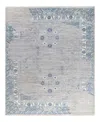 Bloomingdale's Indo Modern M6874 Area Rug, 8'1 X 9'8 In Gray
