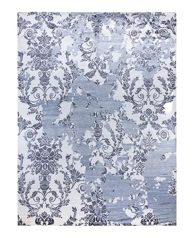 Bloomingdale's Indo Modern M6903 Area Rug, 9'3 X 12'4 In Ivory