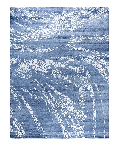 Bloomingdale's Indo Modern M6958 Area Rug, 9'2 X 12' In Gray