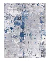 Bloomingdale's Indo Modern M6993 Area Rug, 9'1 X 12' In Gray