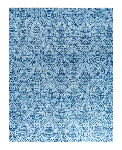 Bloomingdale's Indo Modern M7017 Area Rug, 8'1 X 10'1 In Blue