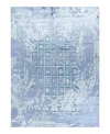 Bloomingdale's Indo Modern M7034 Area Rug, 9'1 X 12'3 In Purple