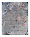 Bloomingdale's Indo Modern M7116 Area Rug, 8'2 X 10'1 In Gray