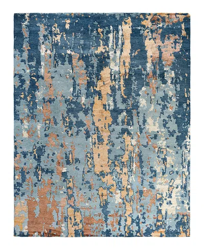 Bloomingdale's Indo Modern M7124 Area Rug, 8'1 X 10'2 In Green