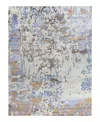 Bloomingdale's Indo Modern M7124 Area Rug, 9'2 X 12' In Gray