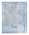 Bloomingdale's Indo Modern M7142 Area Rug, 8'1 X 10'2 In Gray