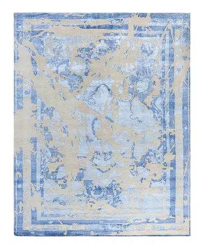 Bloomingdale's Indo Modern M7142 Area Rug, 8'1 X 10'2 In Gray