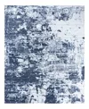 Bloomingdale's Indo Modern M7216 Area Rug, 8'2 X 9'10 In Black