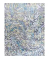 Bloomingdale's Indo Modern M7269 Area Rug, 9'1 X 12' In Ivory