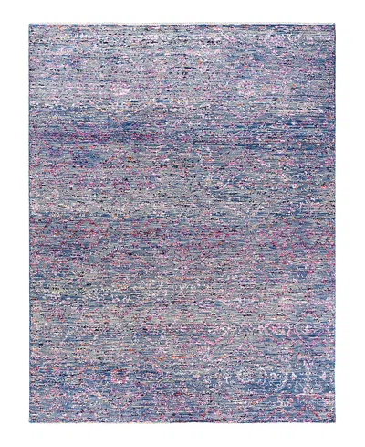Bloomingdale's Indo Modern M7309 Area Rug, 7'10 X 9'10 In Blue
