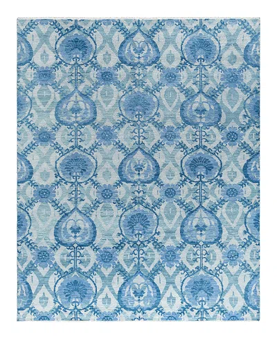Bloomingdale's Indo Modern M7362 Area Rug, 7'10 X 9'10 In Gray