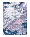 Bloomingdale's Indo Modern M7399 Area Rug, 8'10 X 12' In Gray