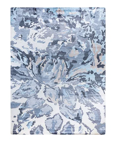 Bloomingdale's Indo Modern M7448 Area Rug, 9'1 X 12'1 In Ivory