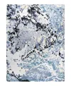 Bloomingdale's Indo Modern M7493 Area Rug, 9' X 12'1 In Gray