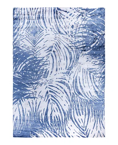 Bloomingdale's Indo Modern M7573 Area Rug, 9'1 X 12'3 In Ivory