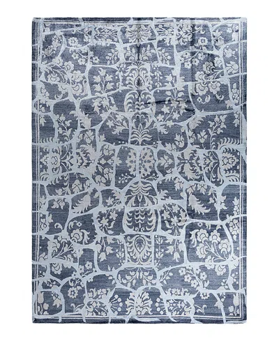 Bloomingdale's Indo Modern M7583 Area Rug, 9' X 12'3 In White