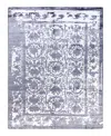 Bloomingdale's Indo Modern M7597 Area Rug, 8'1 X 10'2 In Black