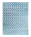 Bloomingdale's Indo Modern M7612 Area Rug, 9'2 X 12' In Blue