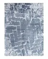 Bloomingdale's Indo Modern M7618 Area Rug, 9'2 X 12'4 In White