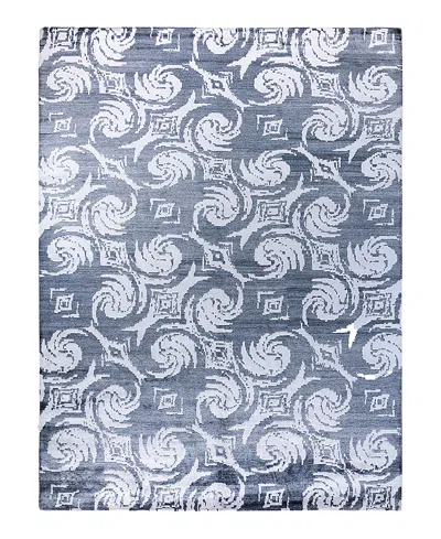 Bloomingdale's Indo Modern M7633 Area Rug, 9'1 X 12'3 In Ivory