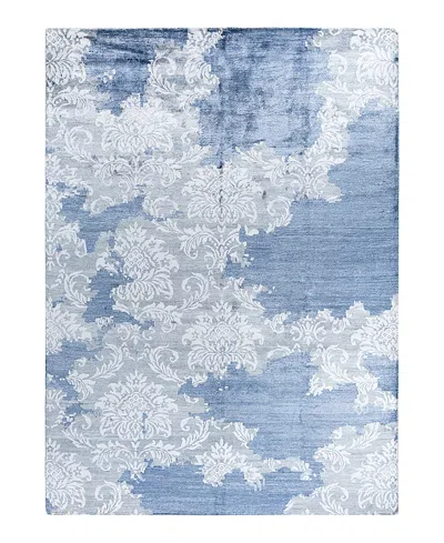 Bloomingdale's Indo Modern M7698 Area Rug, 9' X 12'2 In Gray
