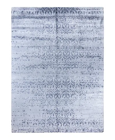 Bloomingdale's Indo Modern M7768 Area Rug, 8'10 X 12' In Gray