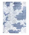 Bloomingdale's Indo Modern M7971 Area Rug, 9' X 12' In Ivory