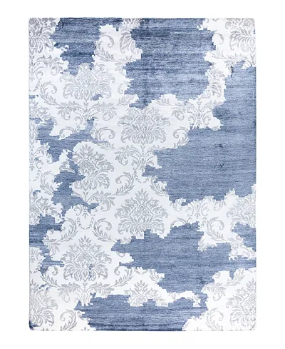 Bloomingdale's Indo Modern M7971 Area Rug, 9' X 12' In Ivory
