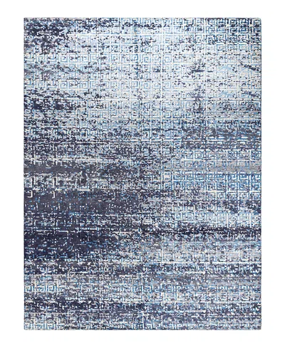 Bloomingdale's Indo Modern M8243 Area Rug, 9'1 X 11'10 In Gray