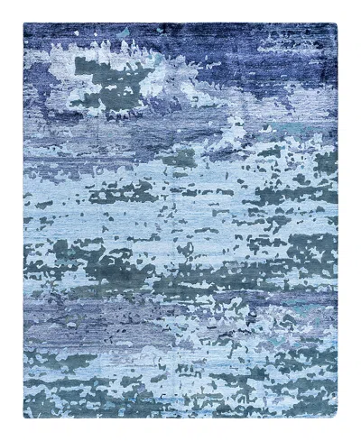 Bloomingdale's Indo Modern M8333 Area Rug, 8'2 X 10'2 In Gray