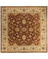 Bloomingdale's Indo Oushak M5654 Square Area Rug, 9'1 X 9'1 In Brown