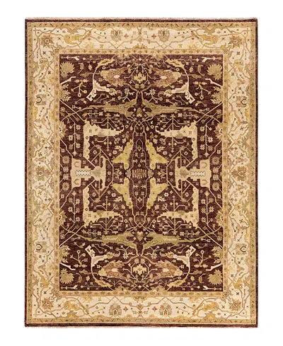 Bloomingdale's Indo Oushak M5677 Area Rug, 7'8 X 10'1 In Red