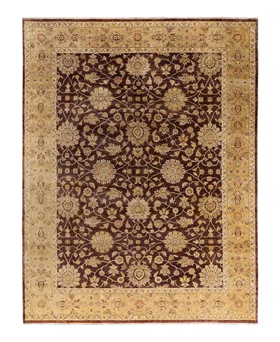 Bloomingdale's Indo Oushak M5717 Area Rug, 9'1 X 11'10 In Brown