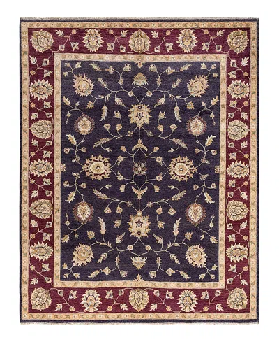 Bloomingdale's Indo Oushak M5918 Area Rug, 8'1 X 10'1 In Purple