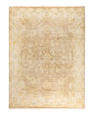 Bloomingdale's Indo Oushak M6017 Area Rug, 8'3 X 10'4 In Gold